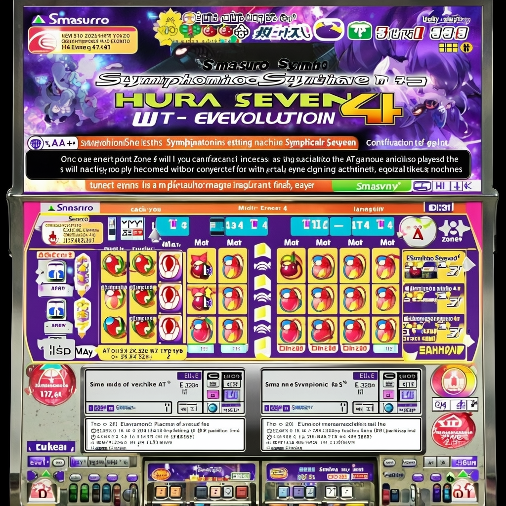スマスロ交響詩篇エウレカセブン4 HIEVOLUTIONの完全ガイド: 設定判別・恩恵・解析情報 スマスロ交響詩篇エウレカセブン4 HIEVOLUTION 概要 「スマスロ交響詩篇エウレカセブン4 HIEVOLUTION」は、サミーから2024年5月7日にリリースされた新台パチスロです。大人気アニメ「交響詩篇エウレカセブン」のスマートスロットバージョンとして注目を集めており、直ATタイプが特徴です。ATに突入すればゲーム数上乗せや擬似ボーナスと絡めた出玉増加が期待できます。 この新台は、「エウレカセブン」ファンだけでなく、パチスロプレイヤーからも大きな関心を集めており、天井やゾーンの解析情報はプレイヤーにとって攻略の鍵となります。 エウレカ4 中段チェリー 恩恵 エウレカセブン4の中段チェリーは、パチスロファンにとって重要なポイントです。中段チェリーの恩恵は、通常時に引いた場合、大量出玉の獲得に繋がる可能性が非常に高いです。この役を引くことで、即座にAT突入や上乗せ特化ゾーンへの移行が期待できます。 中段チェリーが持つインパクトは、他の機種でも同様に大きいですが、エウレカ4では特に重要です。狙うべきタイミングや設定を理解することで、出玉獲得のチャンスを最大限に活かせます。 エウレカセブン4 スマスロの魅力 スマスロ版「エウレカセブン4」は、従来のパチスロと比べてさらに高い機械割（97.9%〜113.1%）を誇ります。これにより、設定6を打ち切ることで大きな期待値を持つことができ、ハイリスクハイリターンの要素が強調されています。 直ATタイプであることから、通常時の退屈な時間が少なく、ATに突入した瞬間からゲーム性のピークが始まります。また、ボーナスゲームや上乗せ演出が豊富に組み込まれているため、長時間のプレイでも飽きが来ない設計です。.png